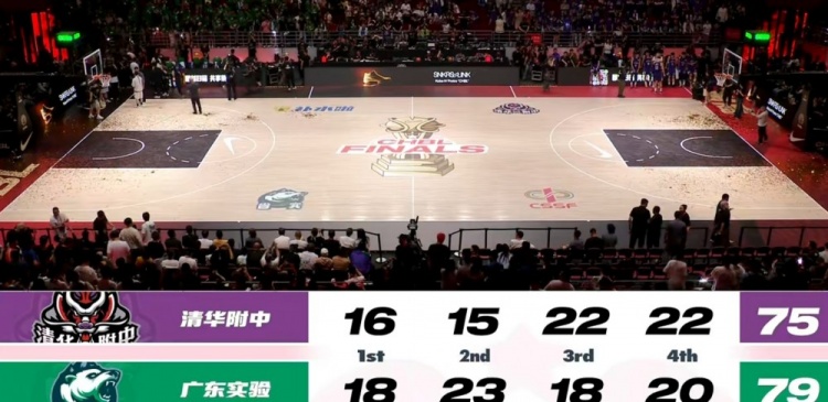 广东实验中学加冕全国高中篮球之王 终结清华附中霸主地位创历史
